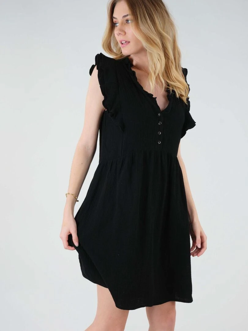 Robe courte pour femme 'Deeluxe'   Noir