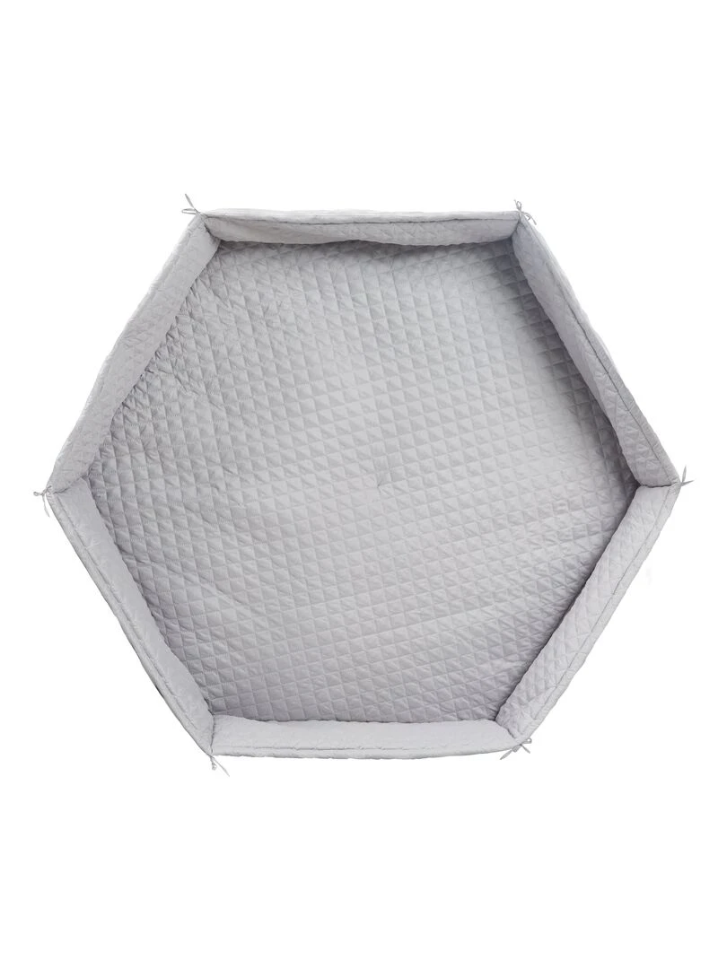 Tapis de parc hexagonal avec bords imperméable 'ROBA' roba Style Gris
