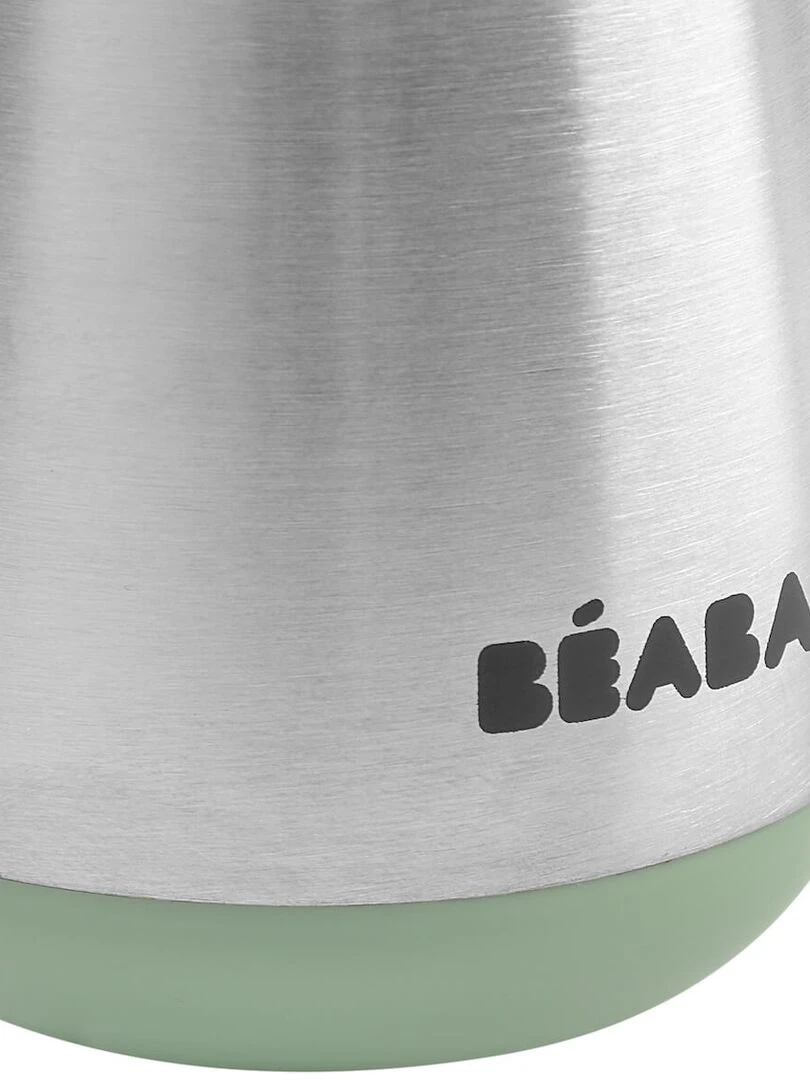 Tasse à paille en inox vert sauge (250 ml)   Vert