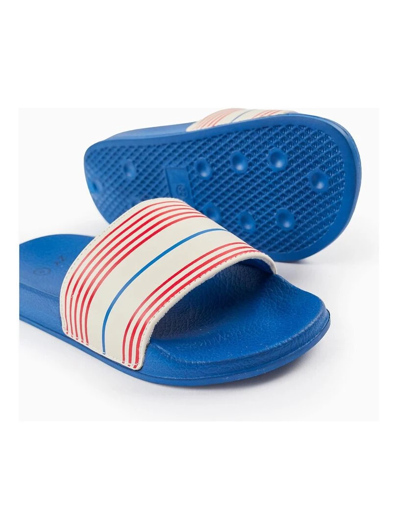 Tong de plage pour garçon Bleu