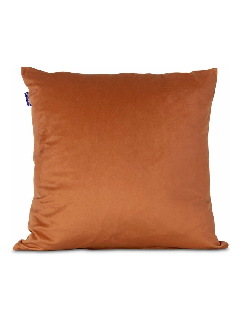 Housse de coussin décoratif Velvet "Happyfriday" Orange
