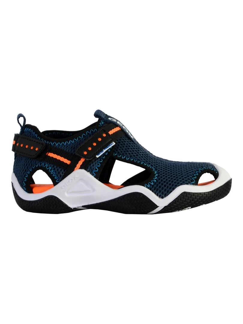 Basket à Scratch Enfant Geox Wader Bleu