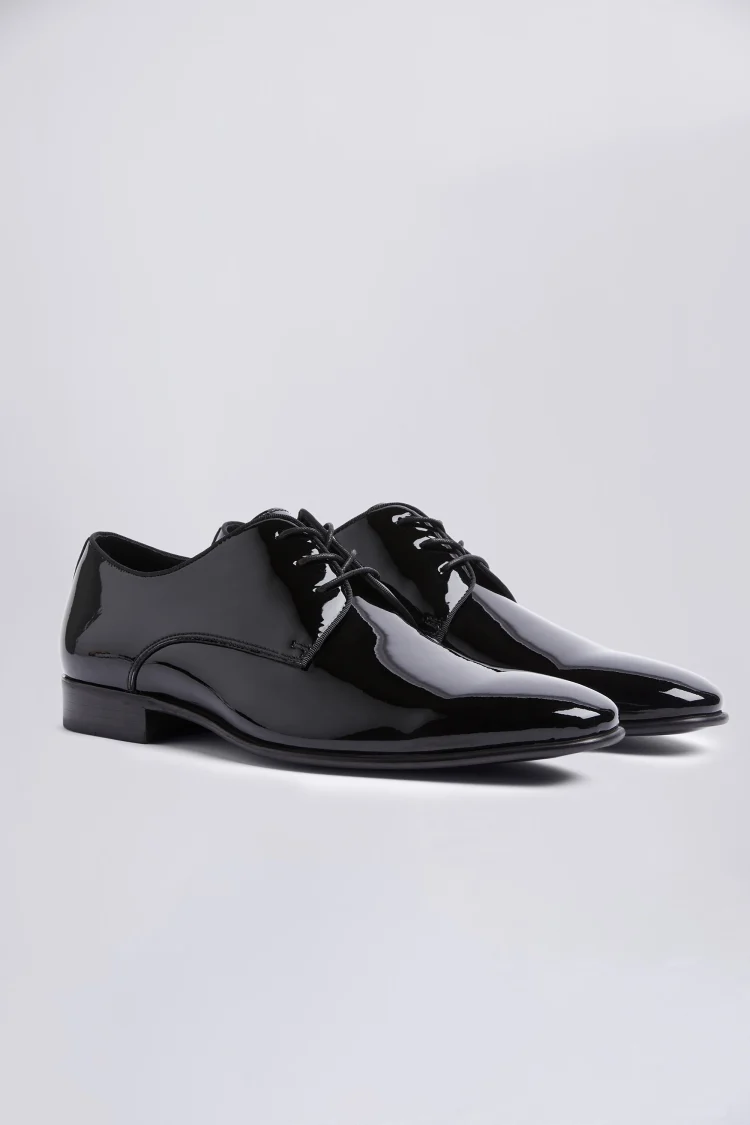John White Ivy Black Patent Dress Shoes Buy Online at Moss
