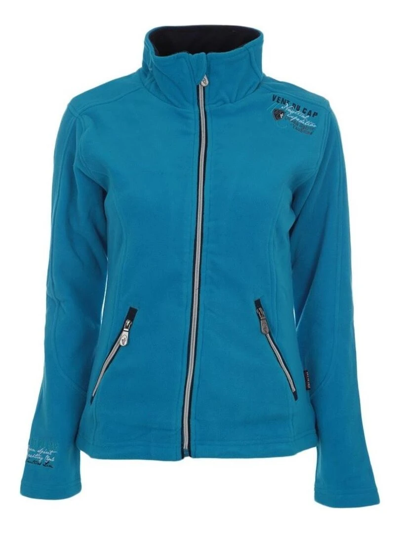 Blouson polaire femme ASA Bleu