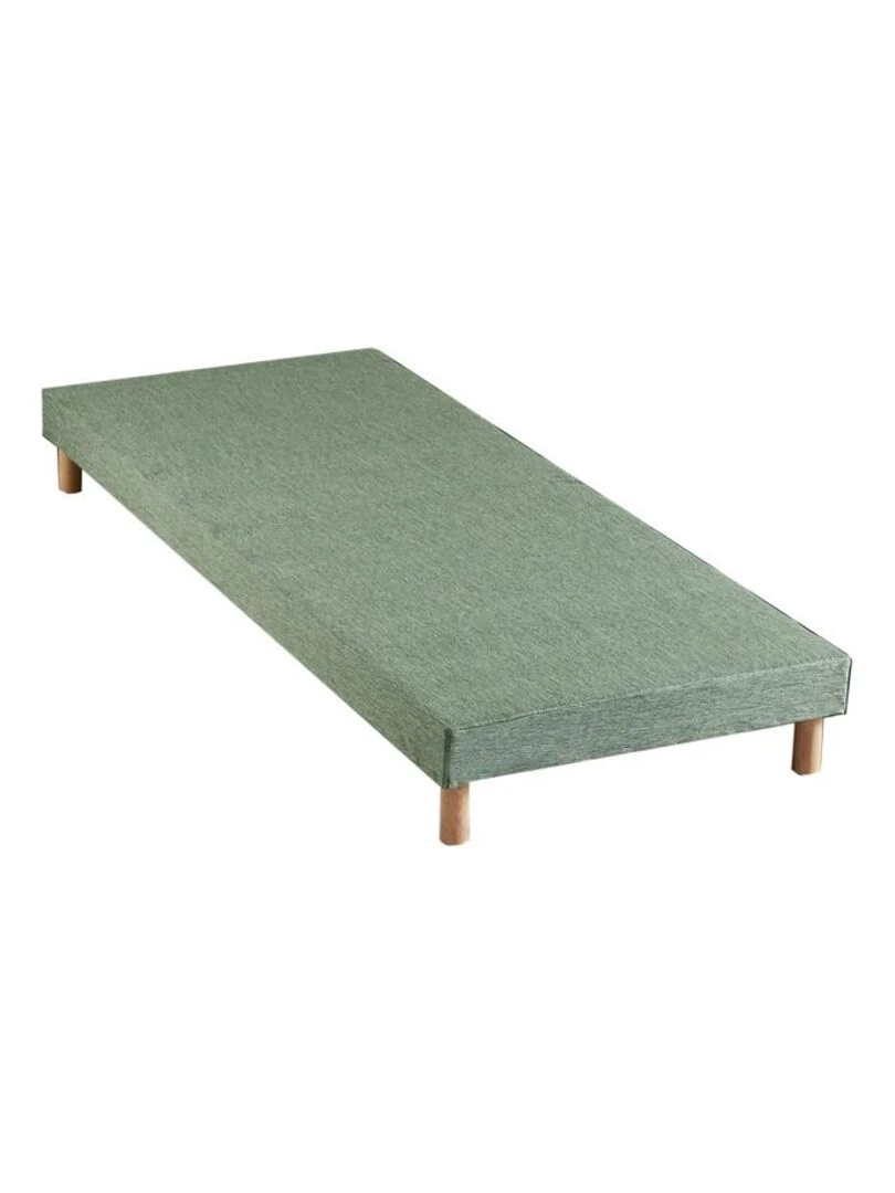 Sommier tapissier à lattes vert celadon made in France Vert