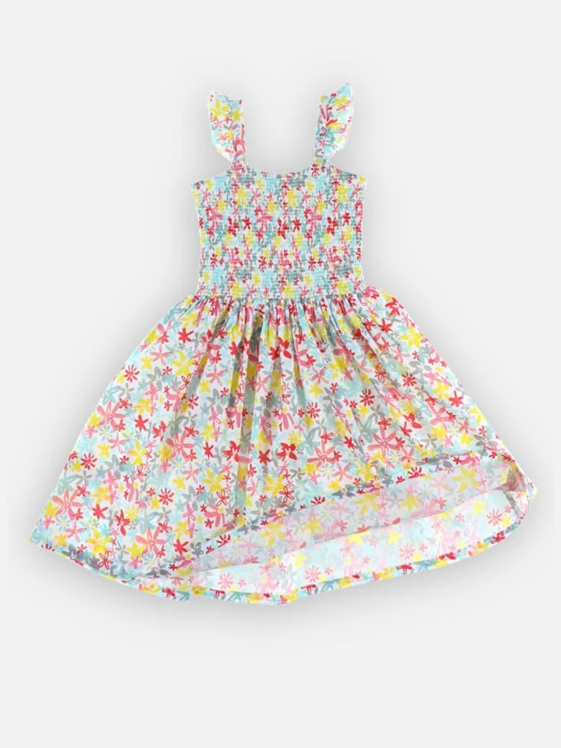 Robe longue à imprimés fleuris    Noukie's   Rose