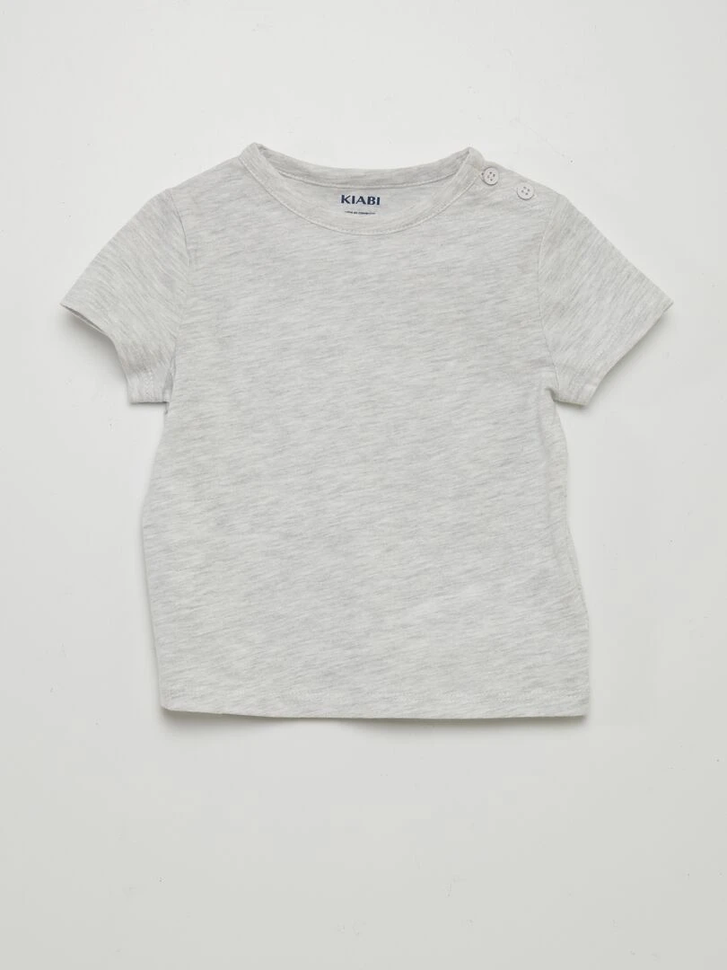 Lot de 4 t shirts unis   Lot orange