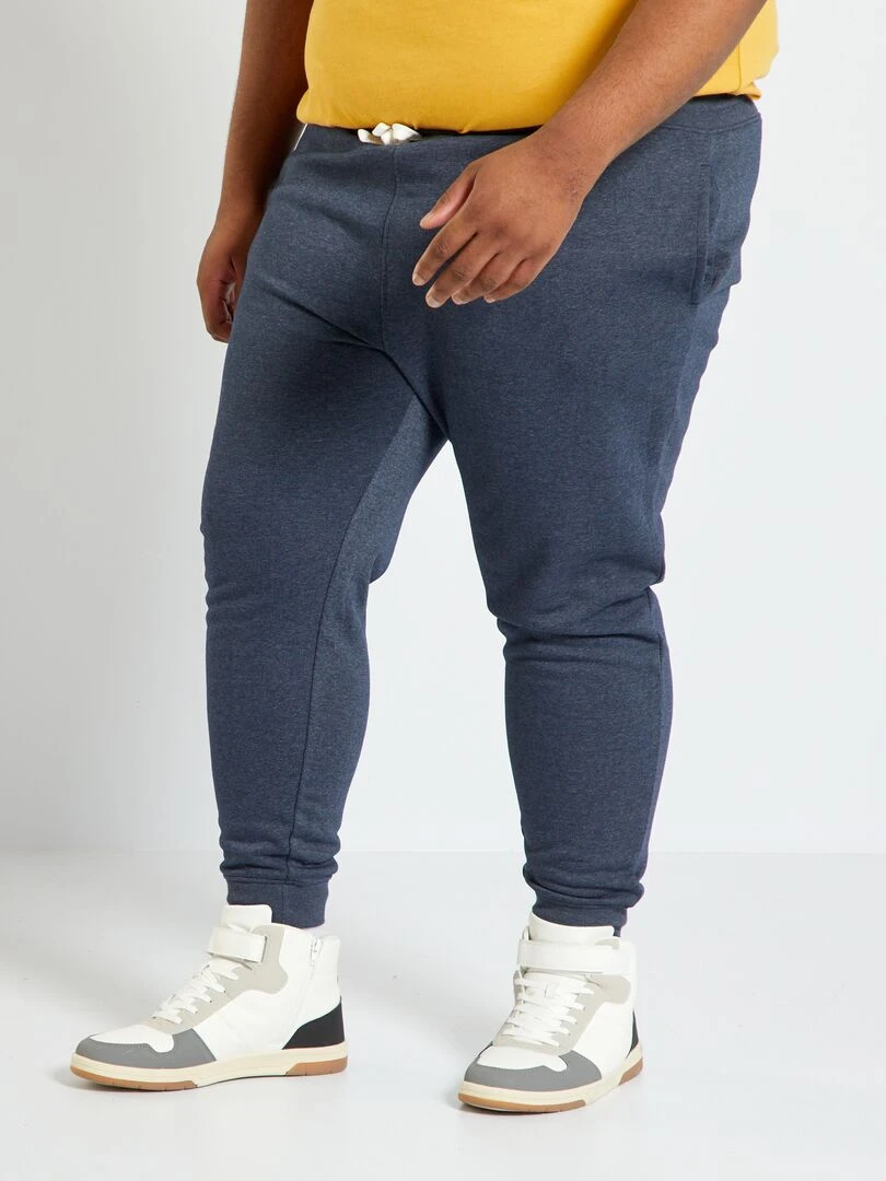 Pantalon de jogging en molleton Bleu