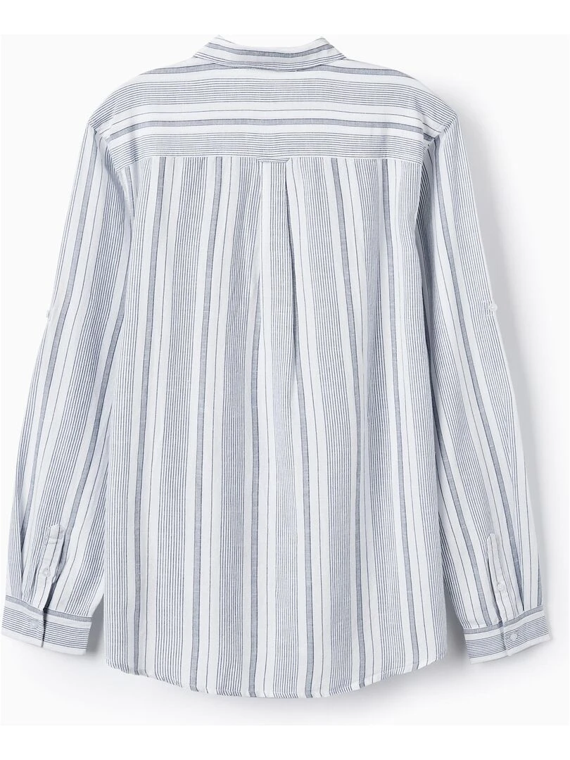 Chemise À Rayures Pour Adulte 'You&Me' manches longues BROTHERS&SISTERS Beige clair