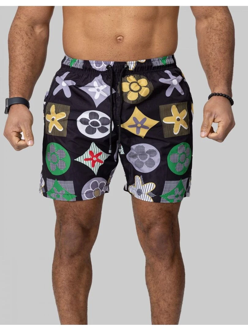 Short de bain Kebello Noir Noir