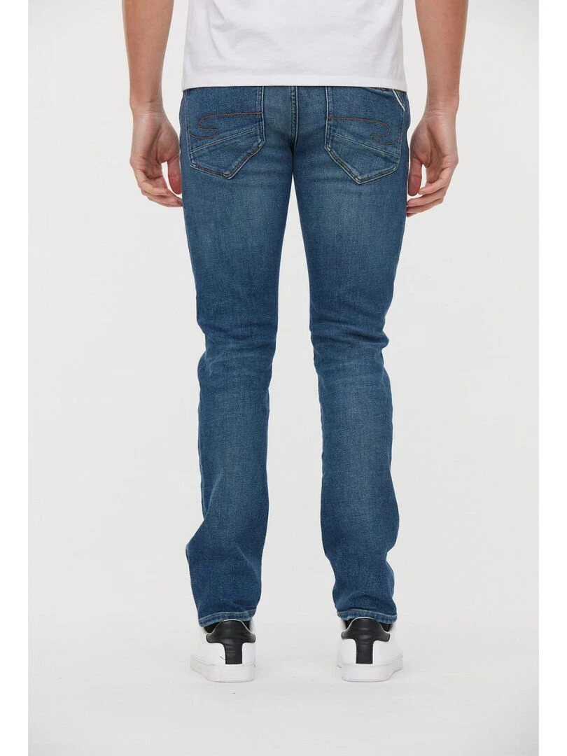 Lee Cooper   Jean coton straight LONGJOHN   Bleu