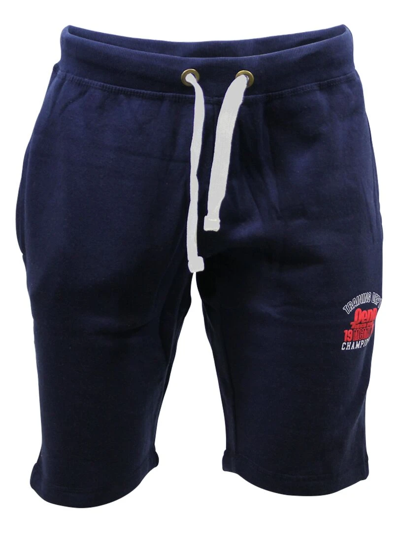 Sweat short coton 'Penn' '' Bleu