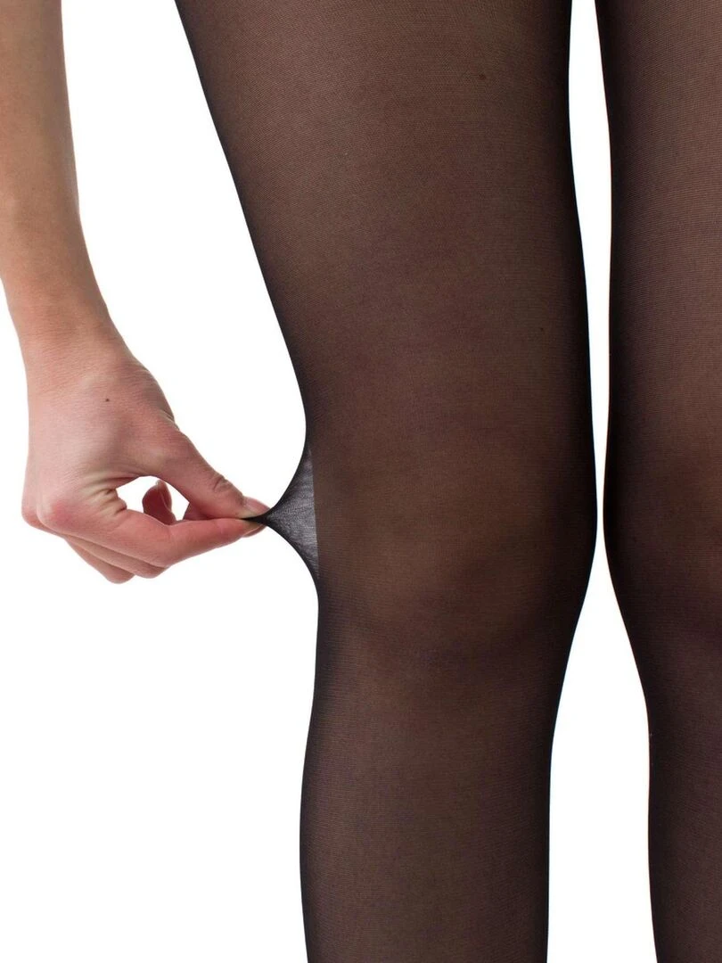 Giulia   Love Collant porte jarretelles 20den transparente   Noir   L   Noir