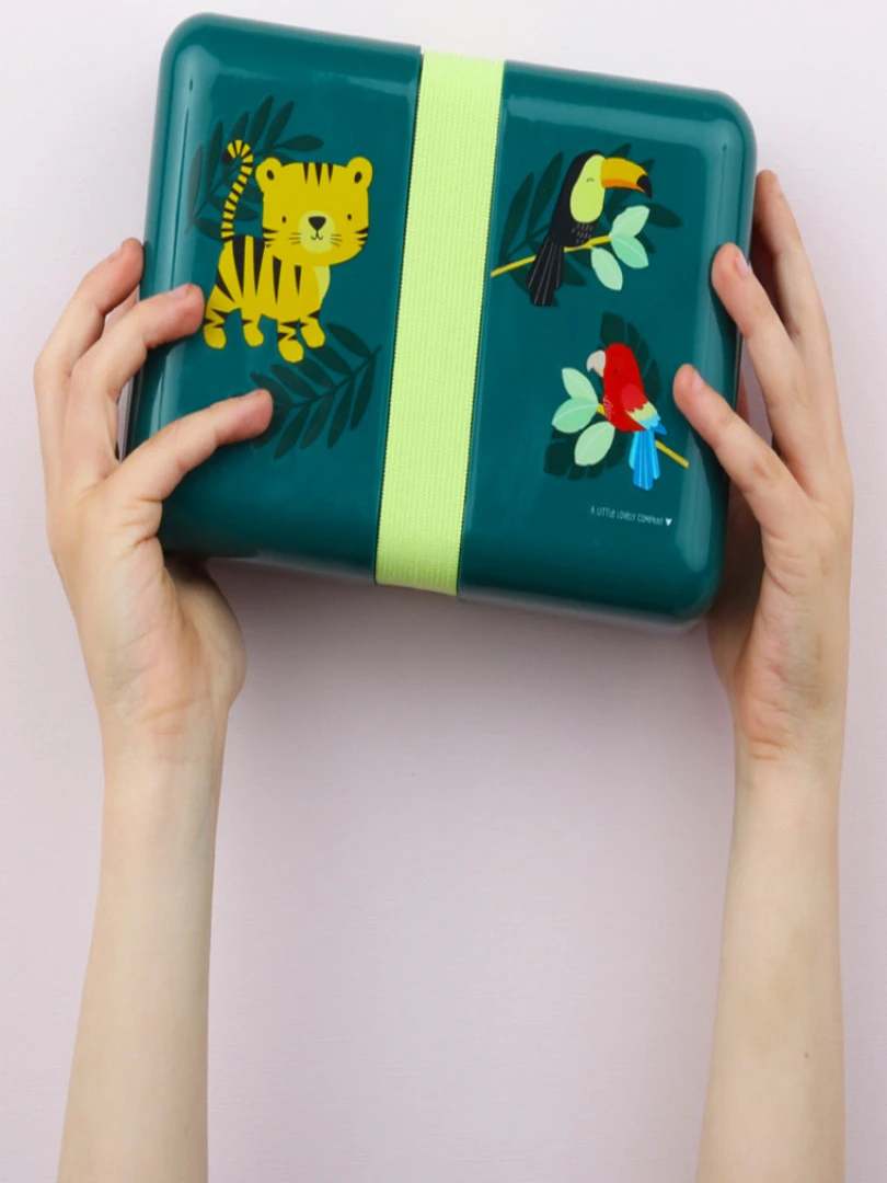 Lunch Box Tigre   Vert
