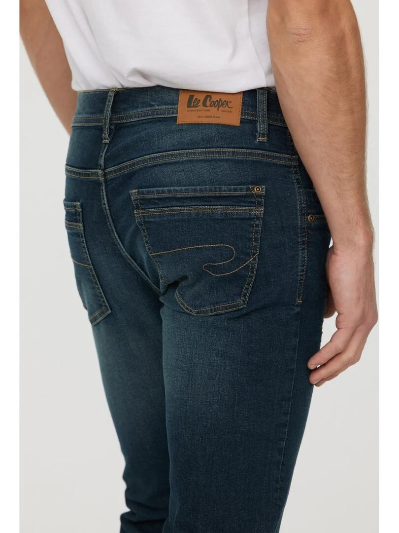 Lee Cooper   Jean coton straight JOKER   Vert