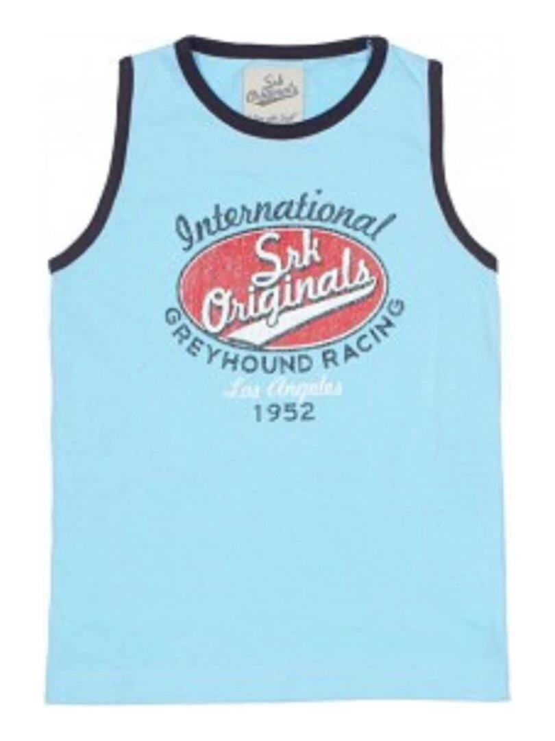 Polo manches courtes garçon ECLAMAR   DEGRE CELSIUS   Bleu ciel