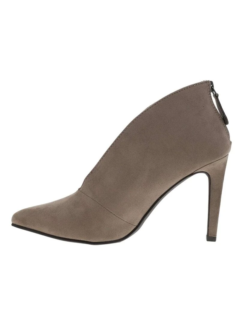 MARCO TOZZI   Escarpins talon entonnoir   Taupe