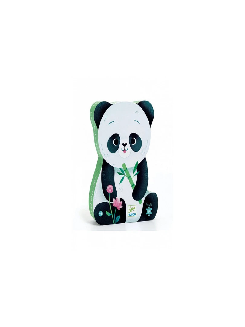 Puzzle Silhouette 24 Pieces Leo Le Panda N/A