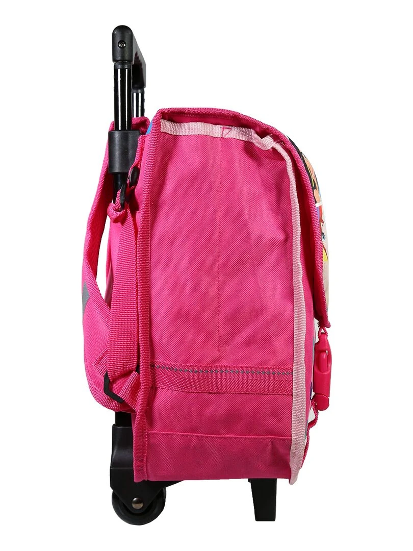 BAGTROTTER Cartable à roulettes 38 cm Princesses Rose   Rose
