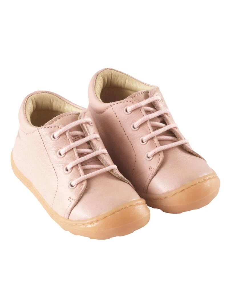 Chaussures premiers pas cuir Primmy Rose