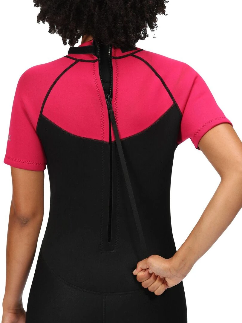 Regatta   Combinaison de plongée SHORTY   Noir Rose