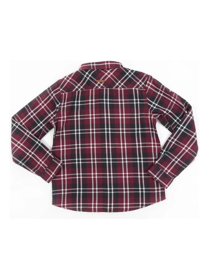 CHEMISE TIBET BOY   Rouge