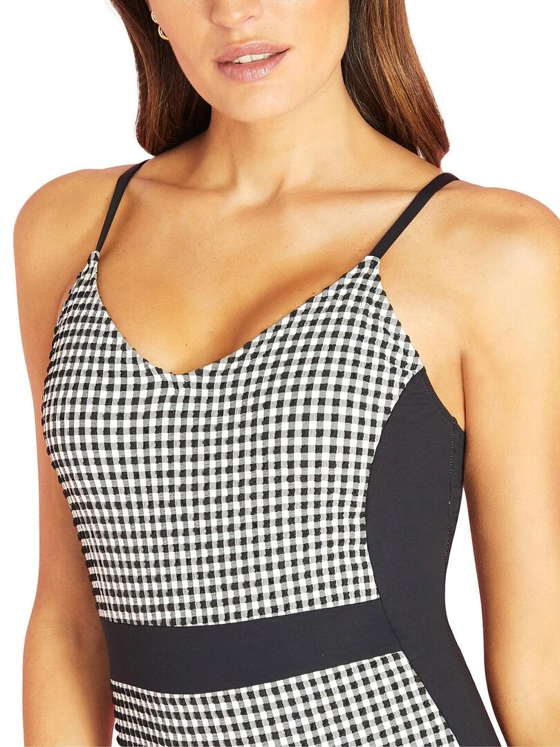 Maillot de bain une pièce préformé Santorini   Noir