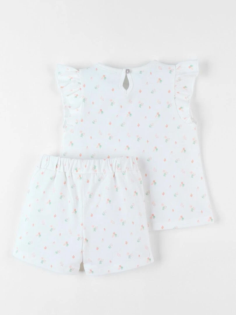 Pyjama 2 pièces en jersey Noukie's Orange
