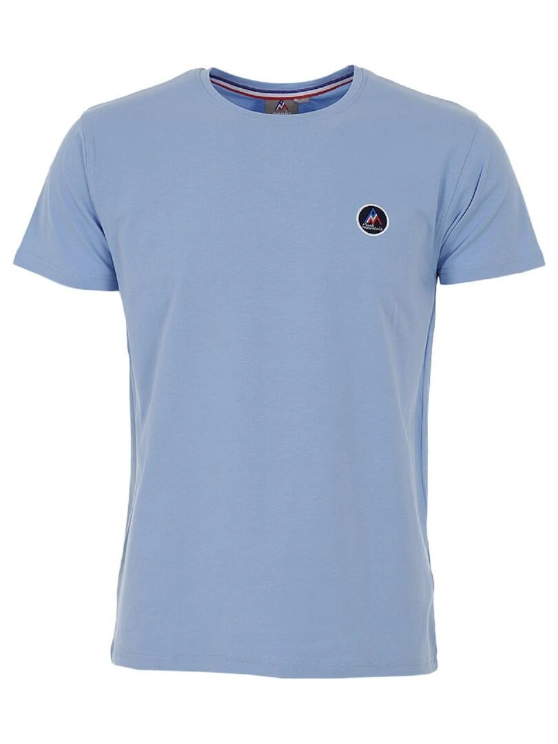 T shirt manches courtes homme CODA PEAK MOUNTAIN Bleu ciel