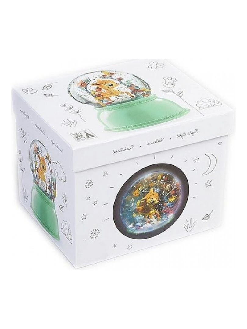 Veilleuse Neigeuse Faon Vert