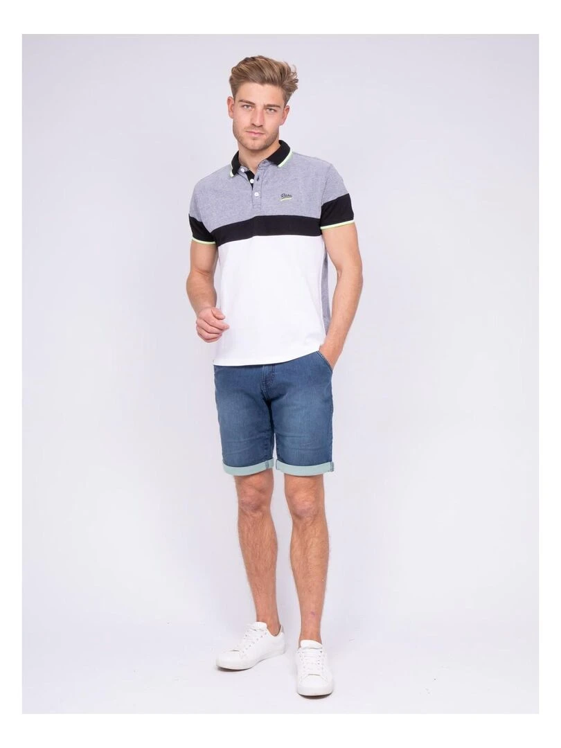 Polo pur coton PECOLO   Noir