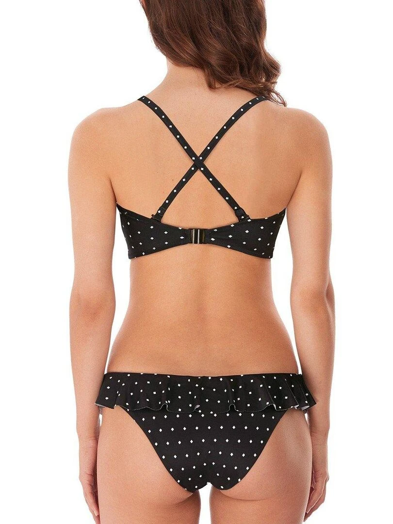 Haut de maillot brassière à armatures cachées Jewel cove   Noir