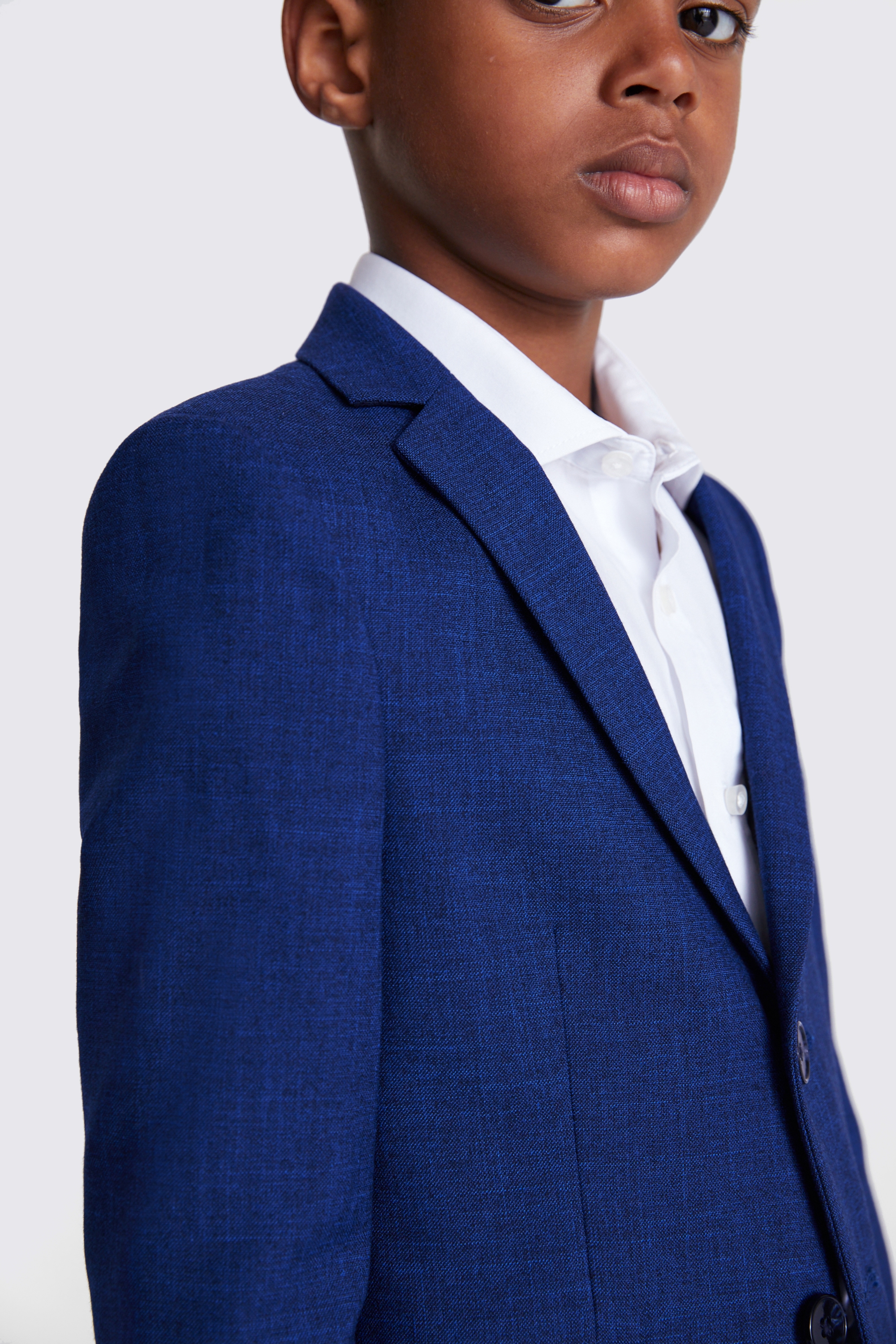 Boys Blue Slub Jacket   Buy Online at Moss