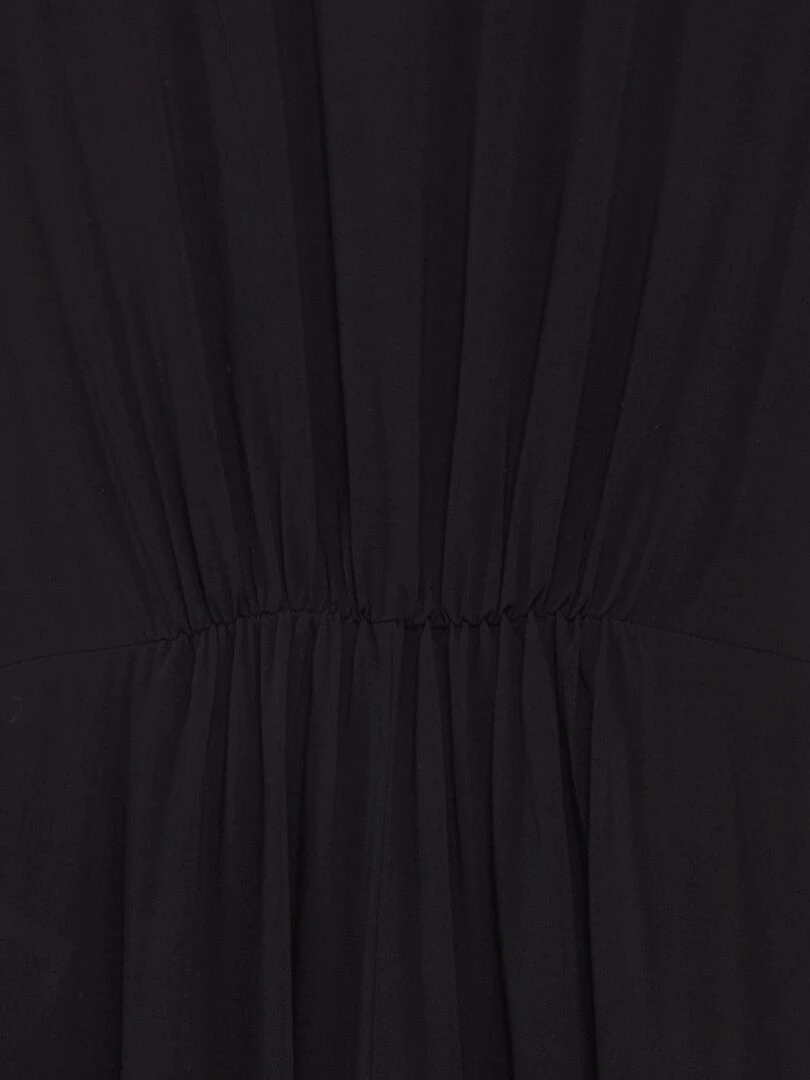 Robe longue unie 'JDY'   noir