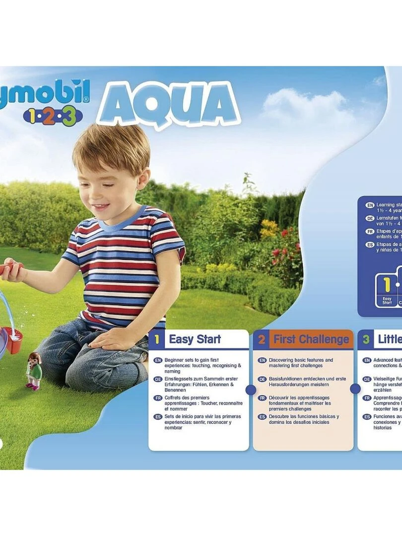 70270 Toboggan Aquatique  'playmobil' 1.2.3 Aqua   N/A