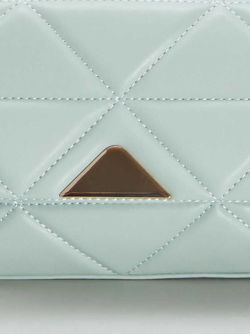 Sac bandoulière matelassé   Vert