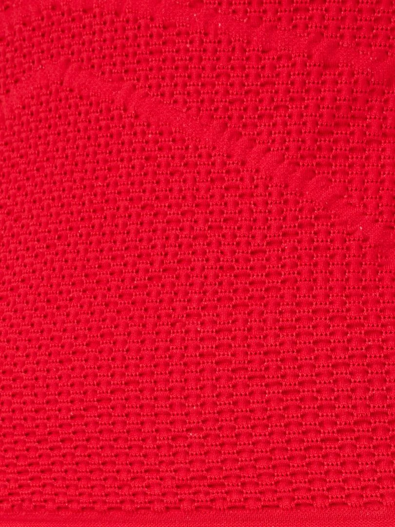 T shirt col zippé Energy Thermolactyl 4 femme édition collector limitée   DamartSport   Rouge
