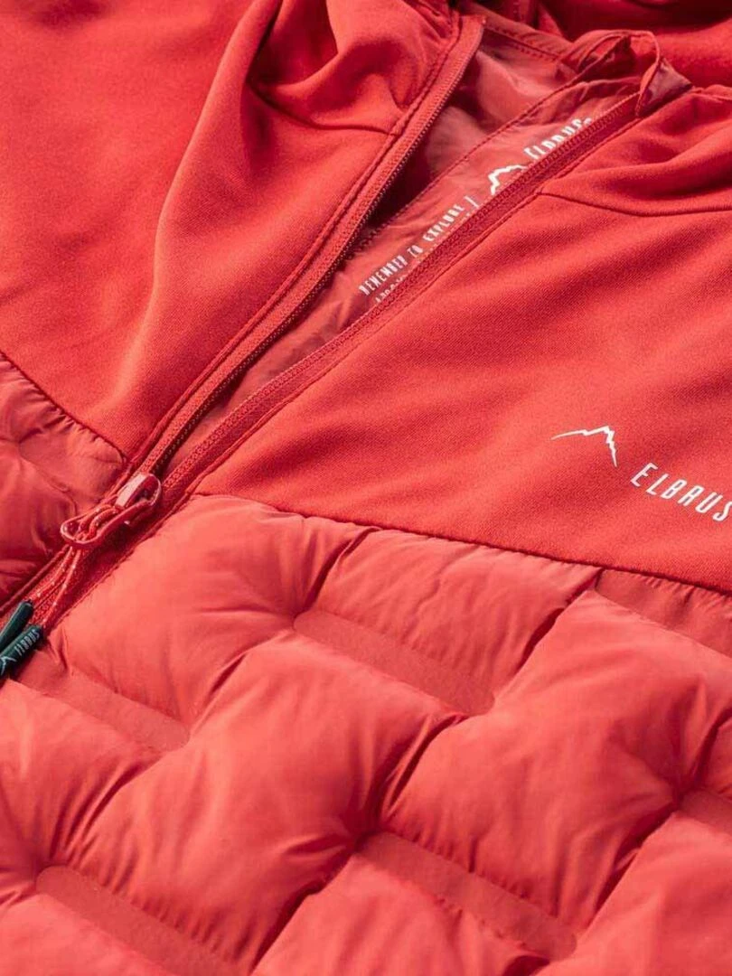 Elbrus   Veste matelassée ELIM   Rouge cerise