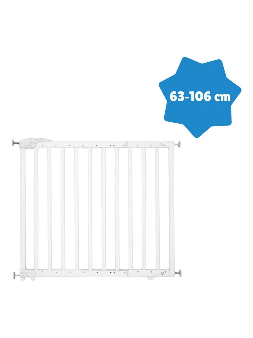 Barrière De Sécurité Extensible 'deco Pop Badabulle'   Blanc