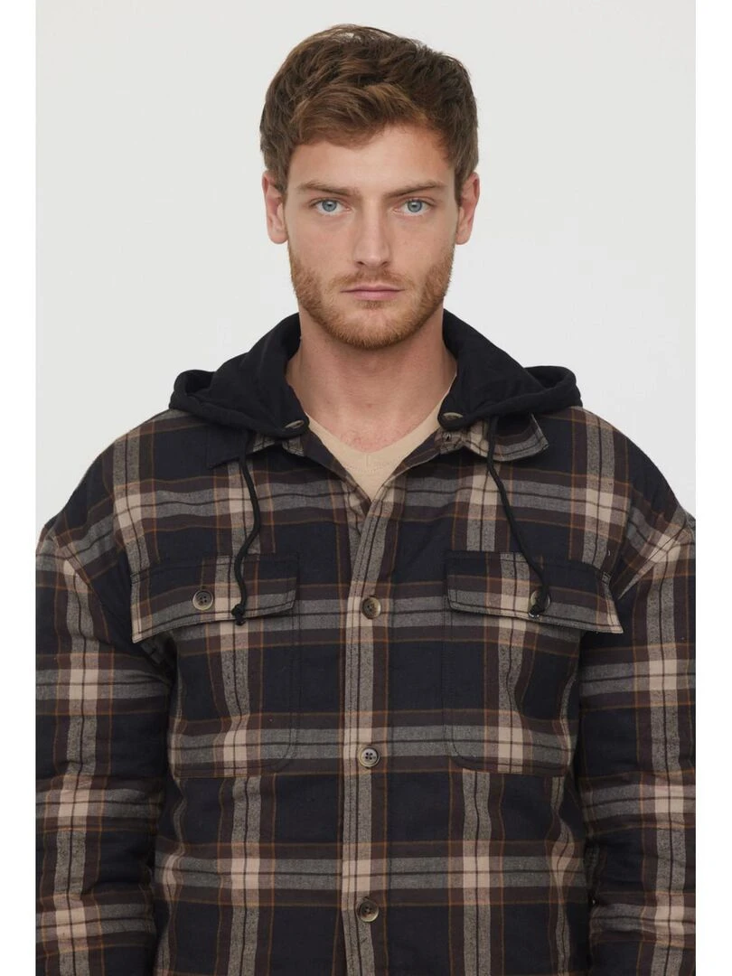 Lee Cooper   Surchemise manches longues coton comfort DOLERO   Noir