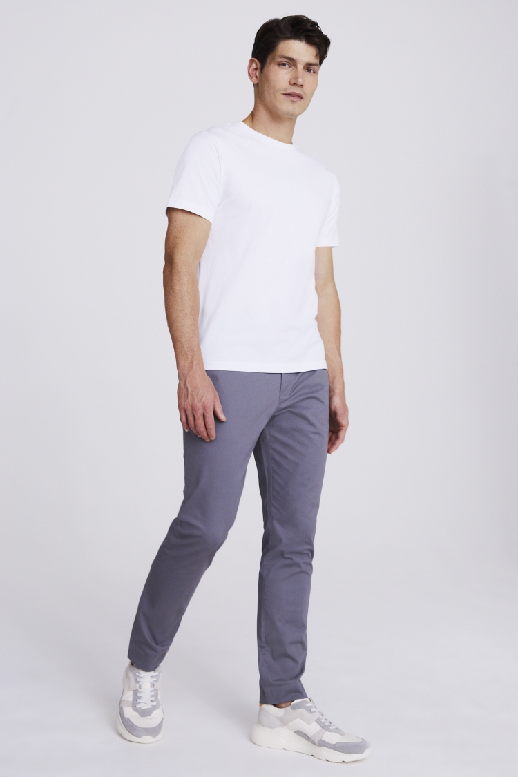 White Crew Neck T-Shirt Buy Online at Moss