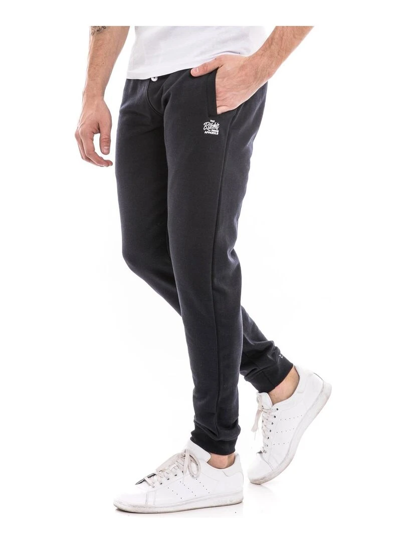 Pantalon jogging slim CAMDEN   Bleu marine