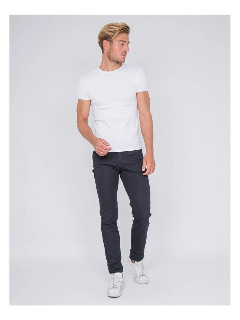 Pantalon 5 poches VAAS   Bleu marine