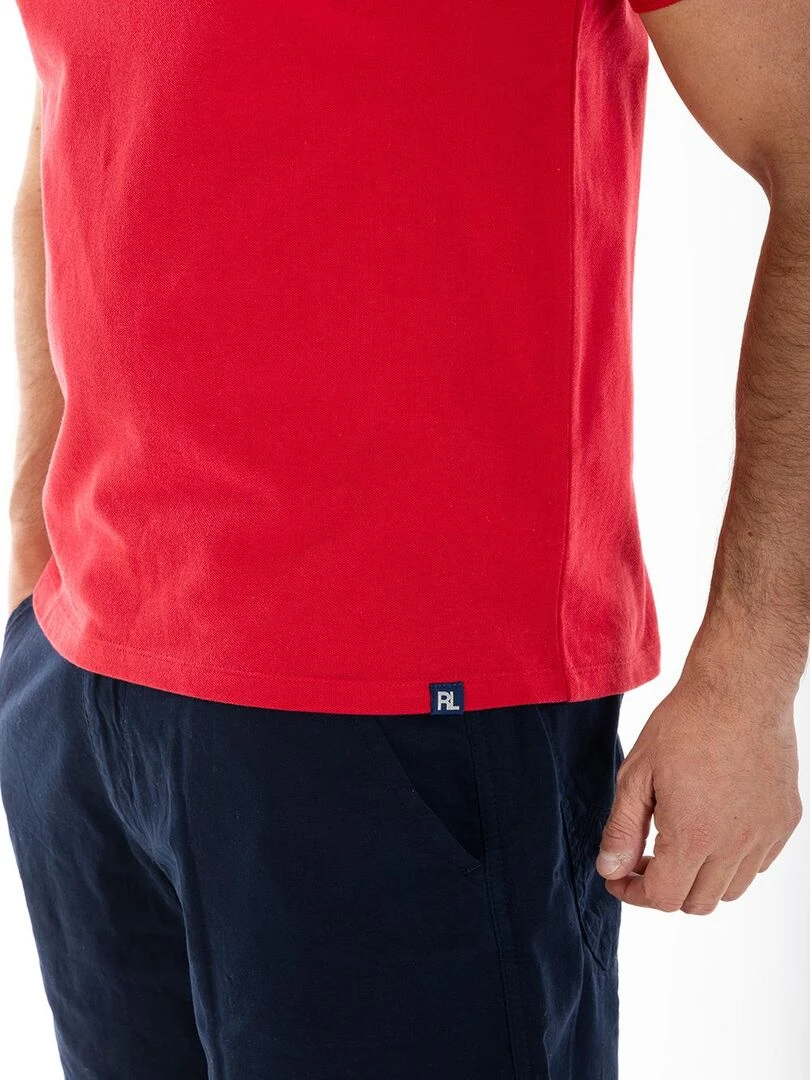 Polo yachting brodé COEN 'Rica Lewis'   Rouge