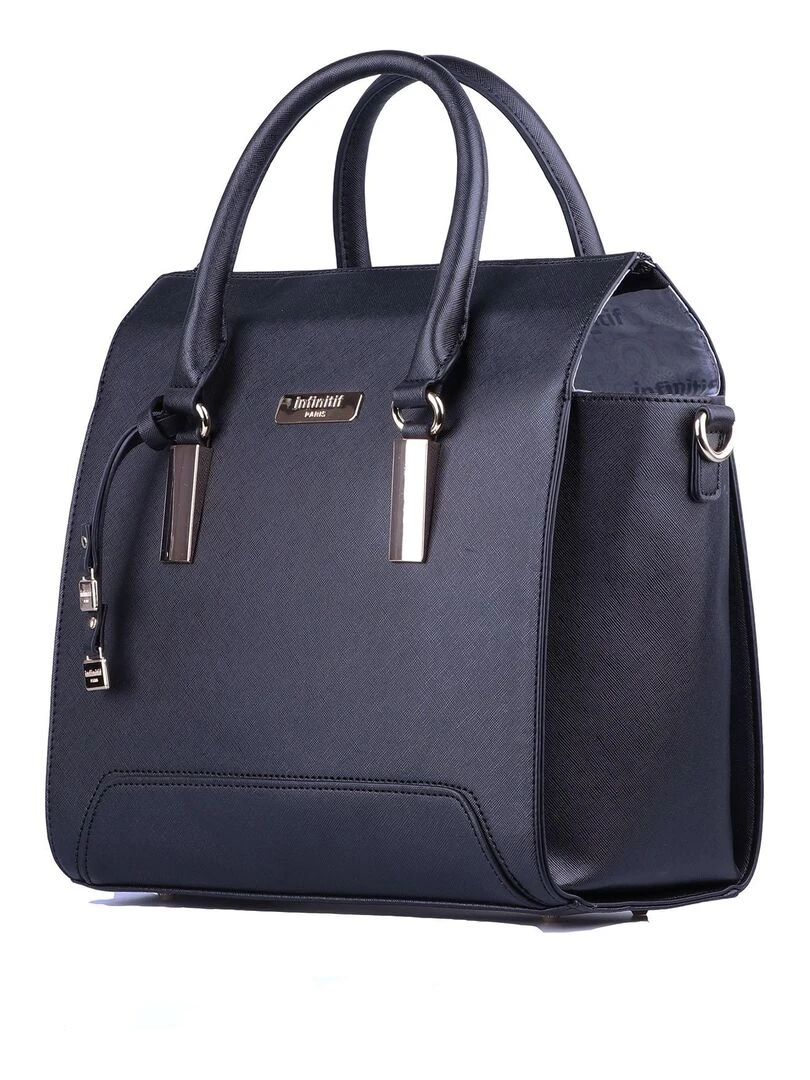 INFINITIF SAC A MAIN MAUVE Noir