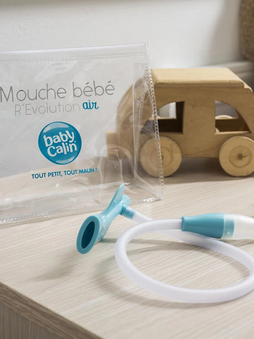 Mouche bébé R'Evolution Air   Soufflez pour moucher bébé   Bleu