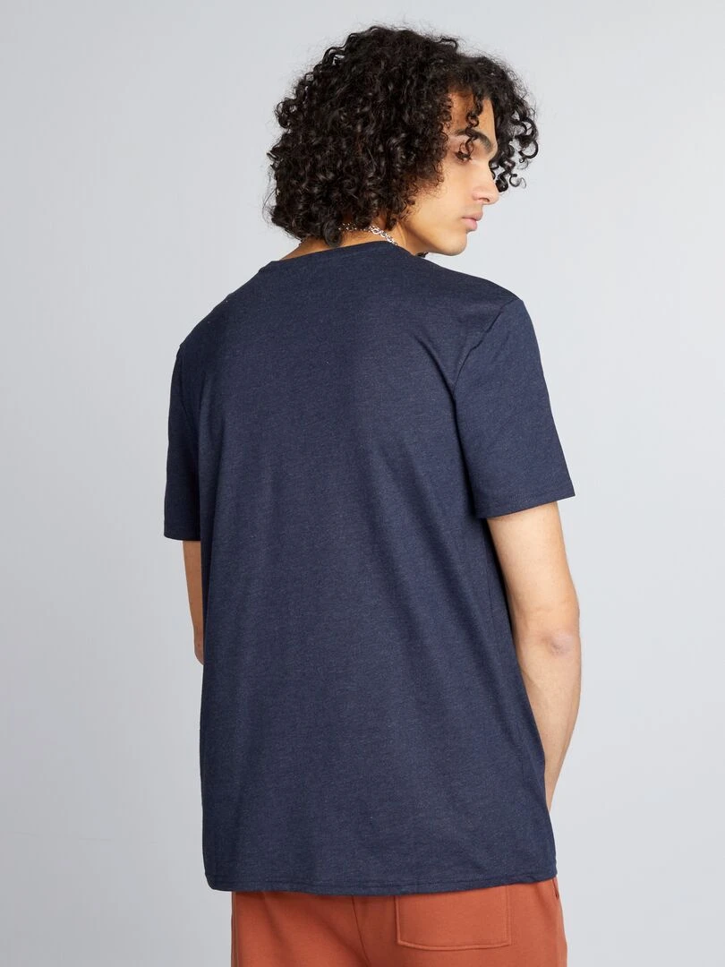 Chemise à coupe droite et à rayures   Beige/blanc