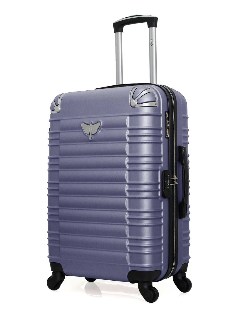 LPB LUGGAGE VALISE WEEKEND ABS GIULIA 4 ROUES 65 CM Violet