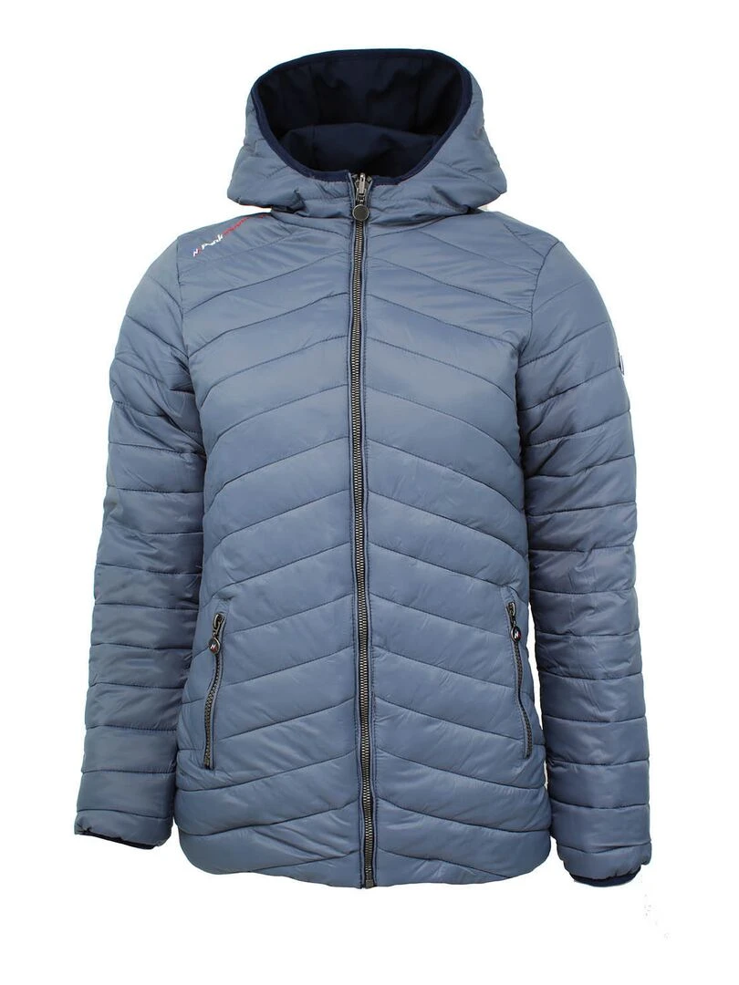Parka réversible de ski femme ASARIO   Noir Bleu marine Bleu