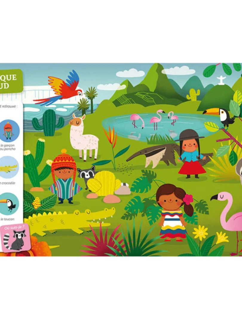 Livre Cherche Et Trouve Des Tout petits Autour Du Monde   N/A